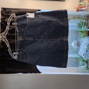 NWT Denim Skort